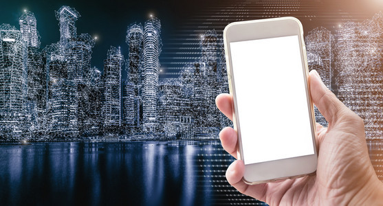 手持智能机与网络连接 智能城市的技术基础与研究进展